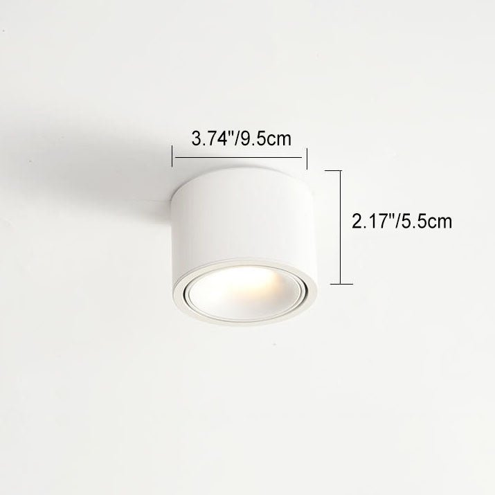 Orthorun | Origo Minimalist LED Ceiling Light – Adjustable Round Recessed Lamp for Modern Interiors