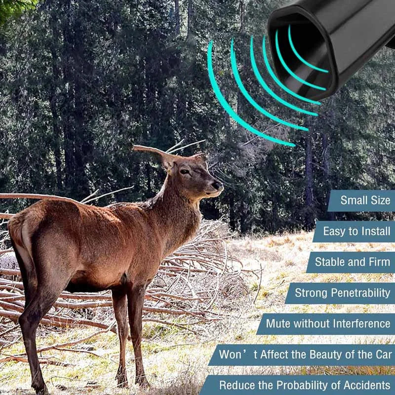 Orthorun | Ultrasonic Deer Warning Signal Whistle Device for Car – Animal Alert Safety Tool