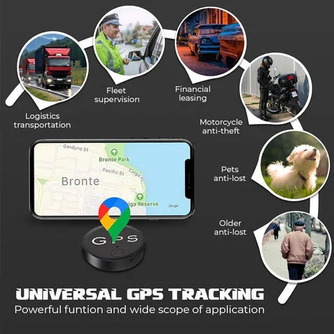Orthorun | Mini Magnetic GPS Tracker – Compact Tracking Device for Belongings