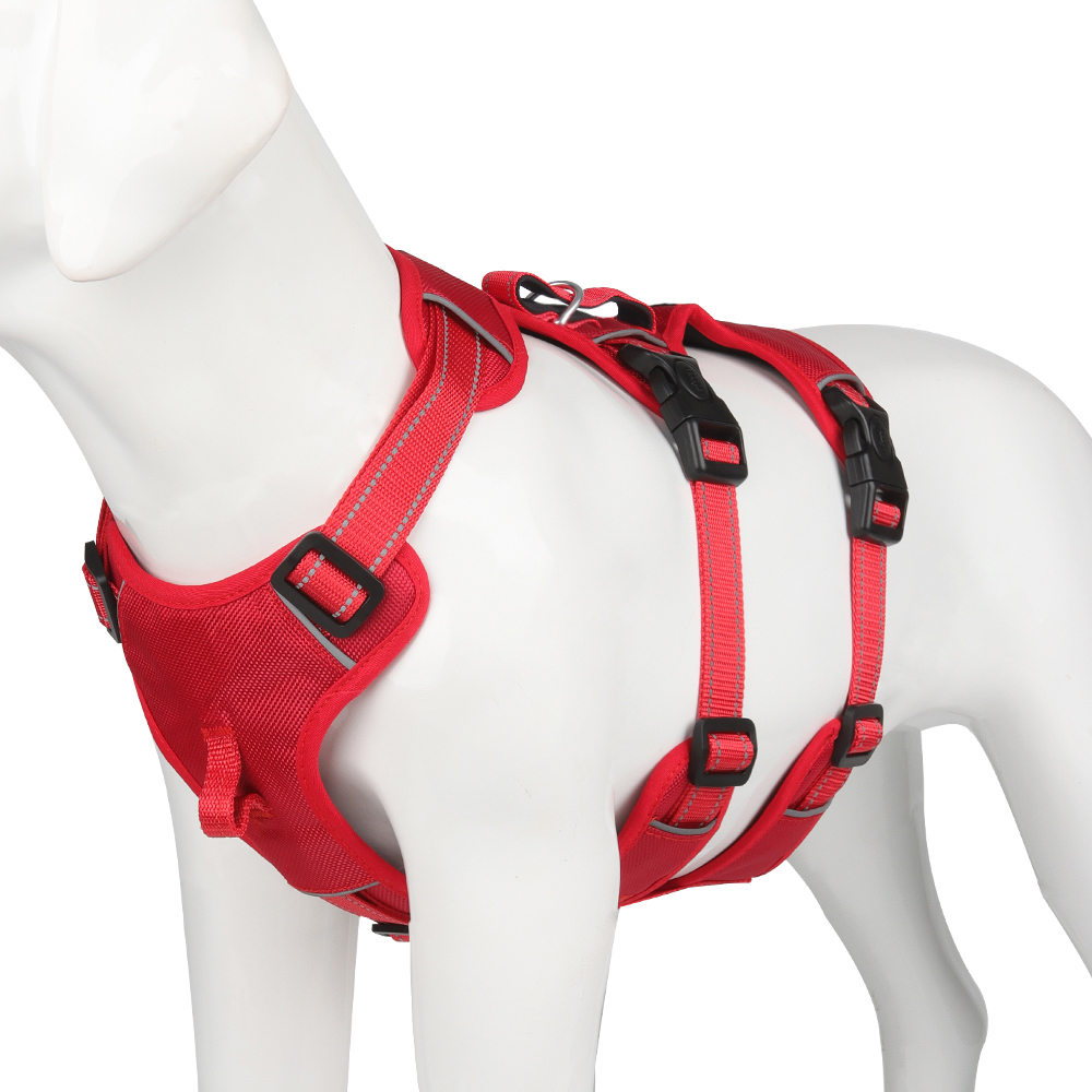 Orthorun | Reflective Anti-Pull Dog Harness – No-Pull Pet Vest with Handle, GripGuard