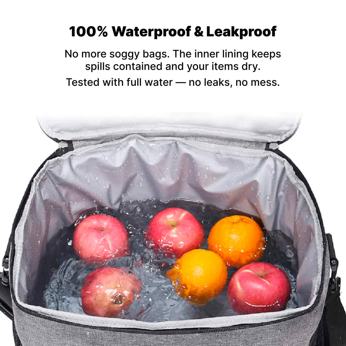 Orthorun | 33L Waterproof Cooler Bag – Insulated, Spacious & Ideal for Picnics, Beach Days, Hiking, and Outdoor Activities