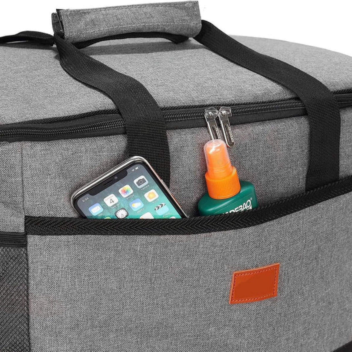Orthorun | 33L Waterproof Cooler Bag – Insulated, Spacious & Ideal for Picnics, Beach Days, Hiking, and Outdoor Activities