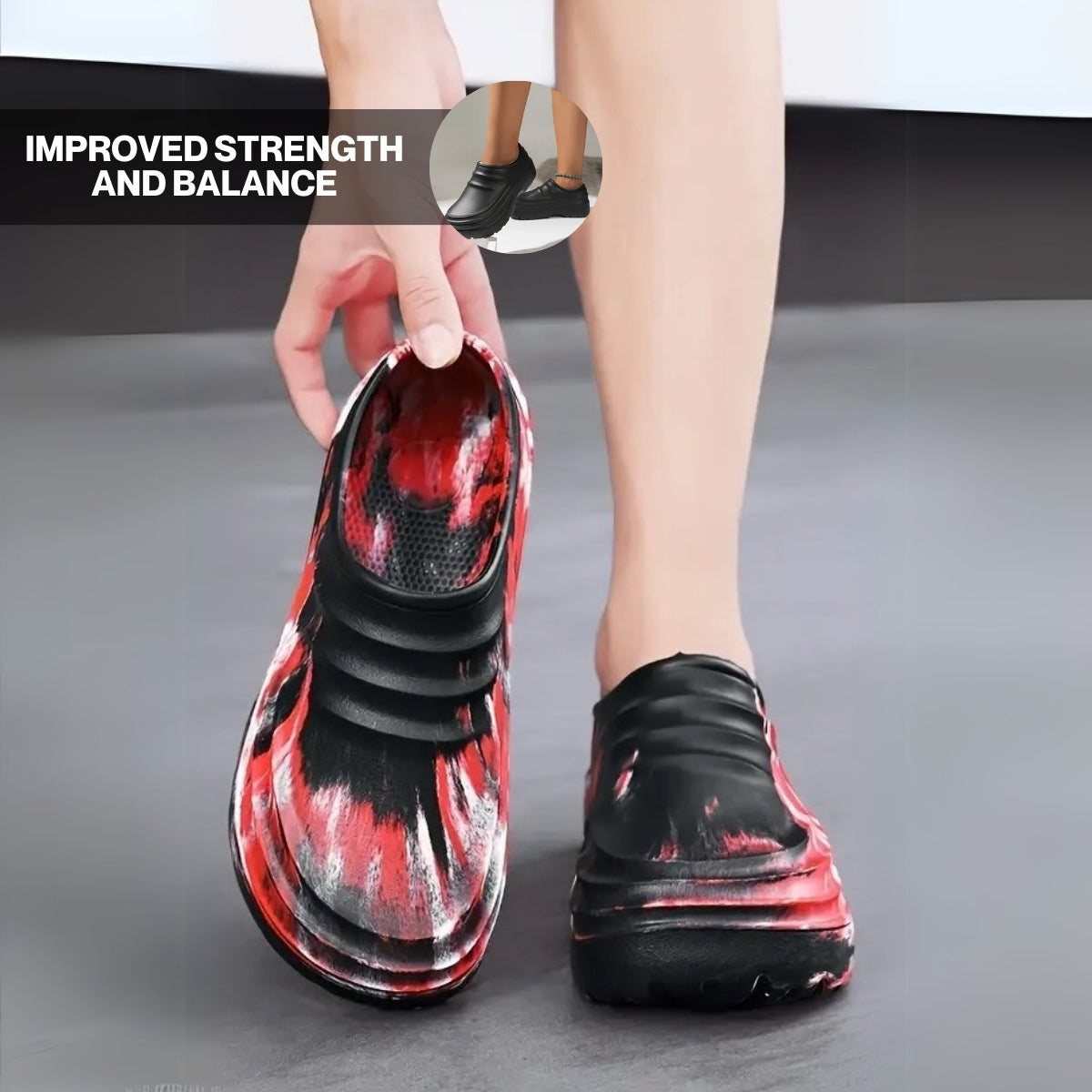 Orthorun Torrey Special - Healthy & Non-Slip Comfort Clogs Black Friday