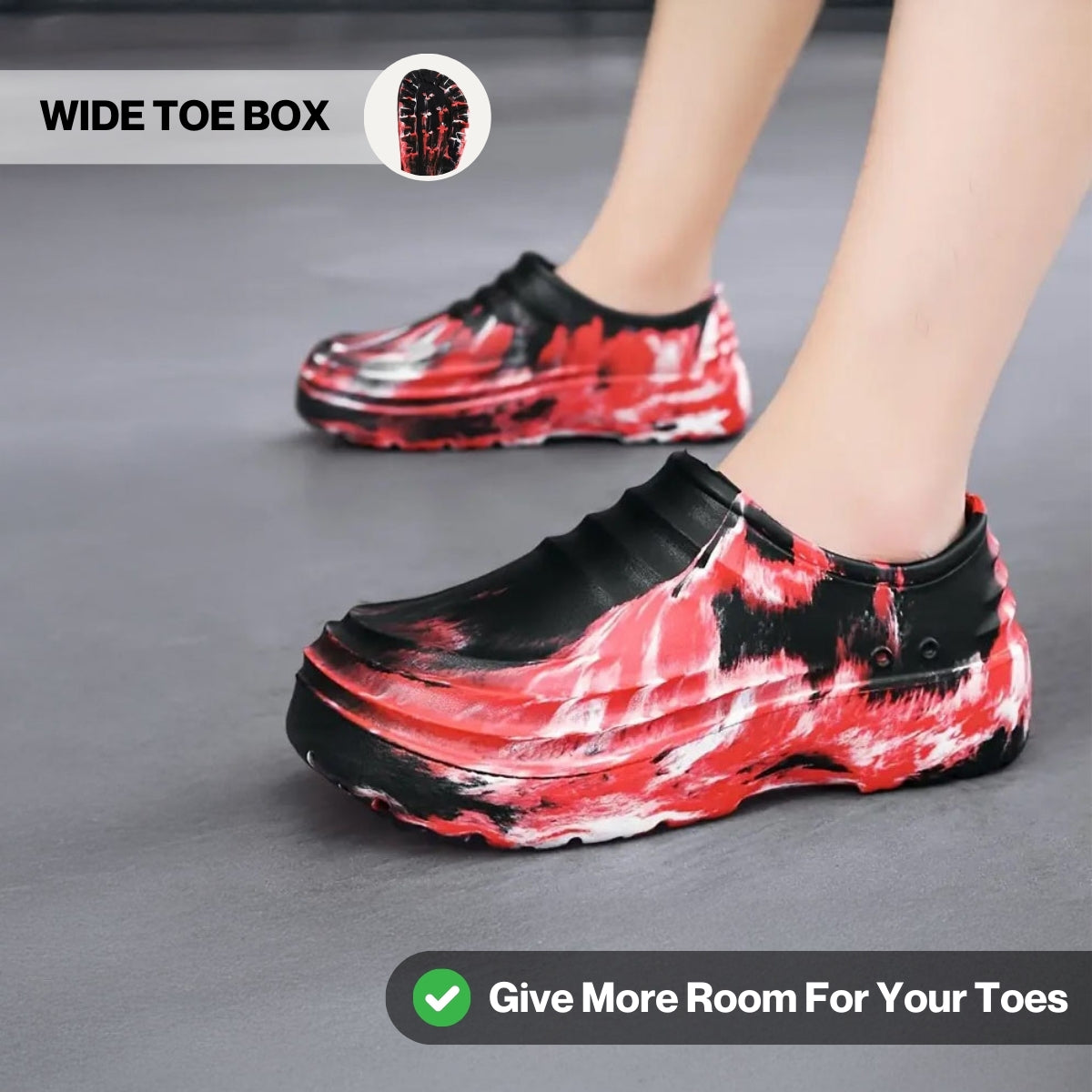 Orthorun Torrey Special - Healthy & Non-Slip Comfort Clogs Black Friday