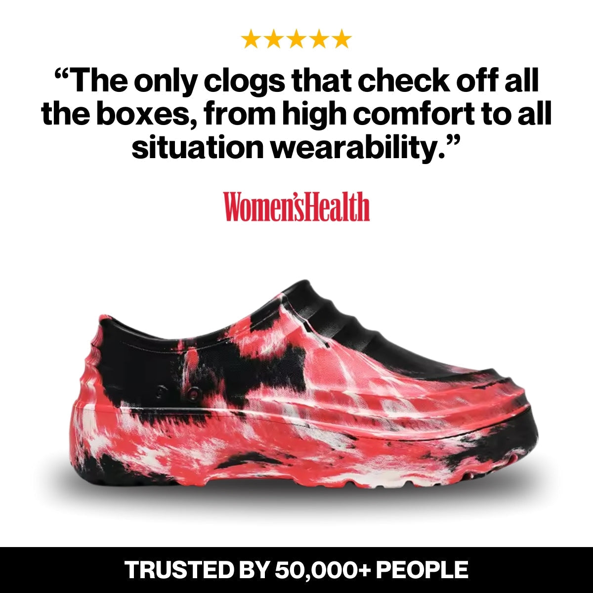 Orthorun Torrey Special - Healthy & Non-Slip Comfort Clogs Black Friday