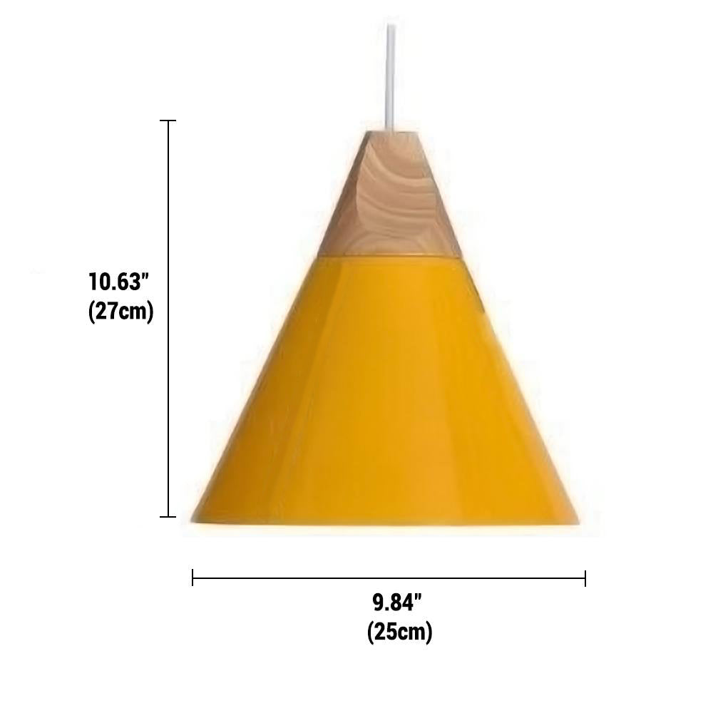 Orthorun | Minimalist Wooden Pendant Light – NordicLight Scandinavian Ceiling Lamp
