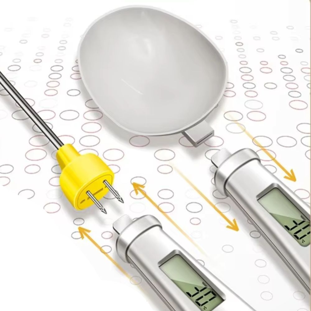 2-in-1 Digital Mini Spoon Scale & Food Thermometer - Orthorun