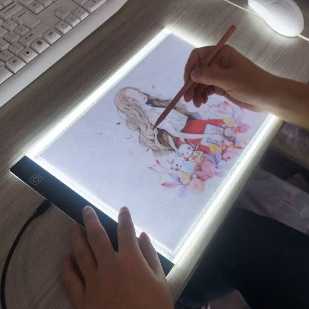 A4 A5 Ultra-Thin LED Drawing Tablet for Tracing & Sketching - Orthorun