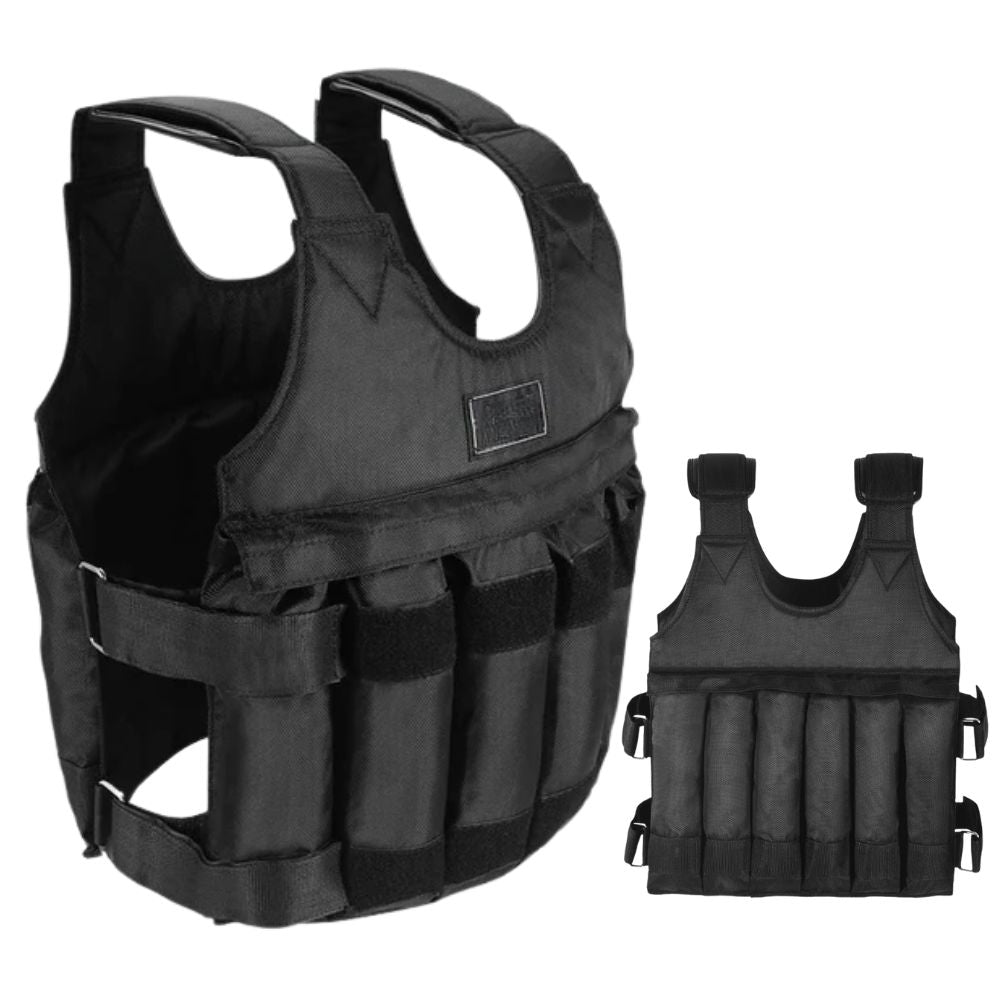110 Pound Adjustable Exercise Weighted Vest - Orthorun