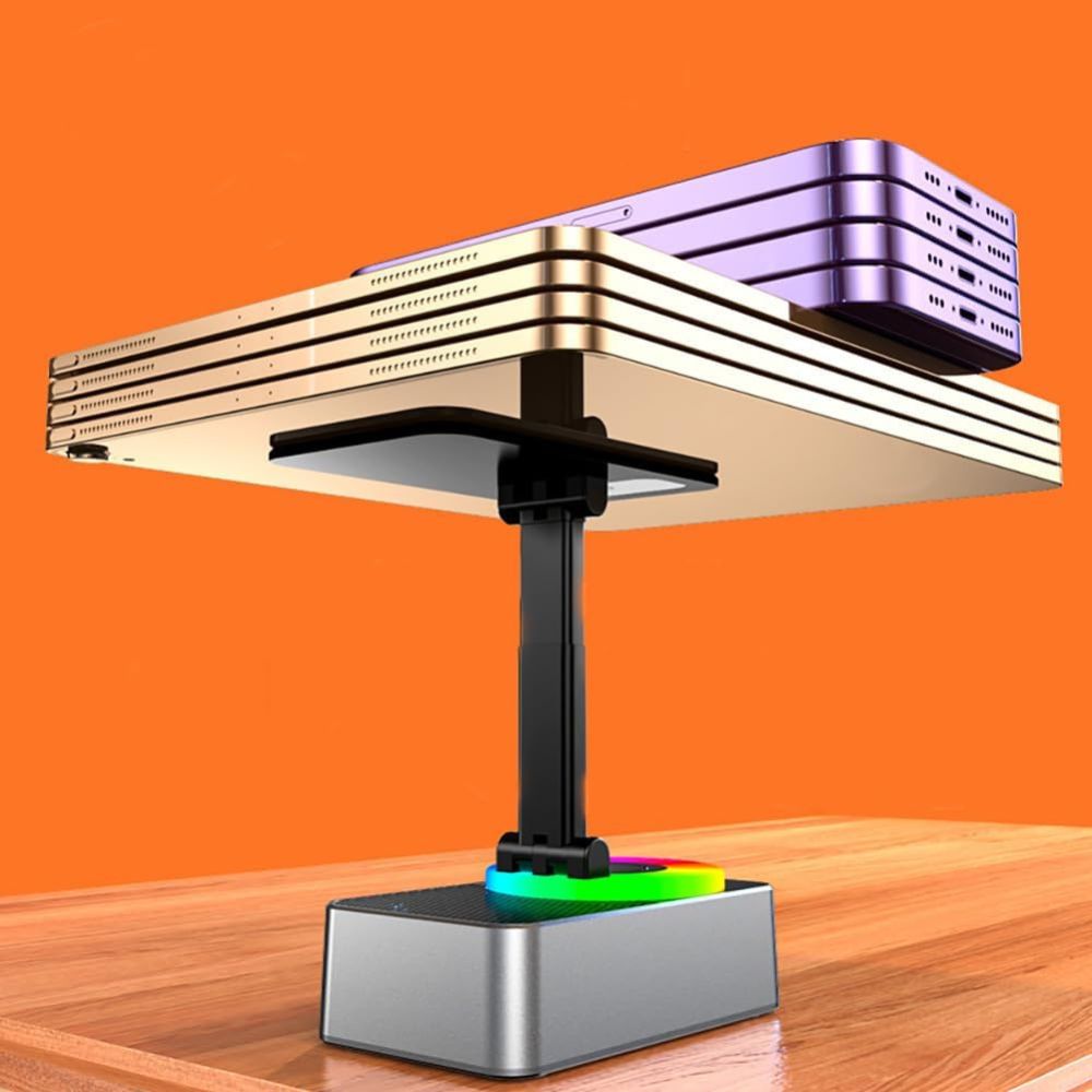 4-in-1 Phone Stand with Bluetooth Speaker - Orthorun
