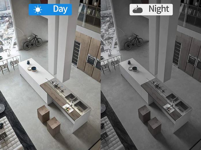 Orthorun | 2-Pack Mini WiFi Security Camera – 1080P HD, 140° Wide-Angle, Night Vision, Motion Detection (32GB SD Included)