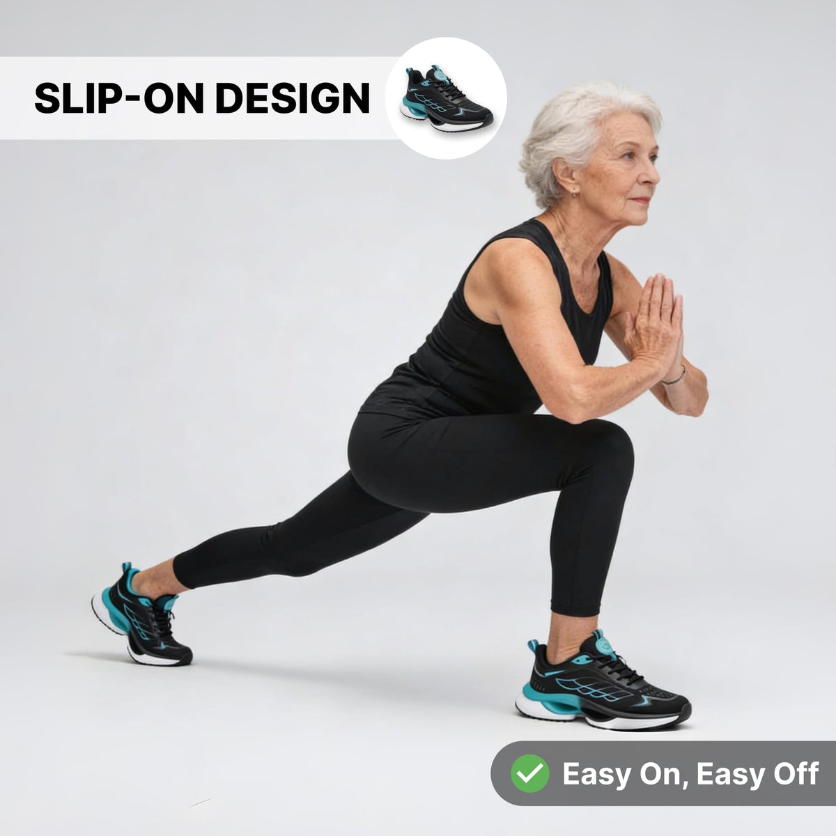 Orthorun- Hands Free and Supportive Walking Shoes for Seniors