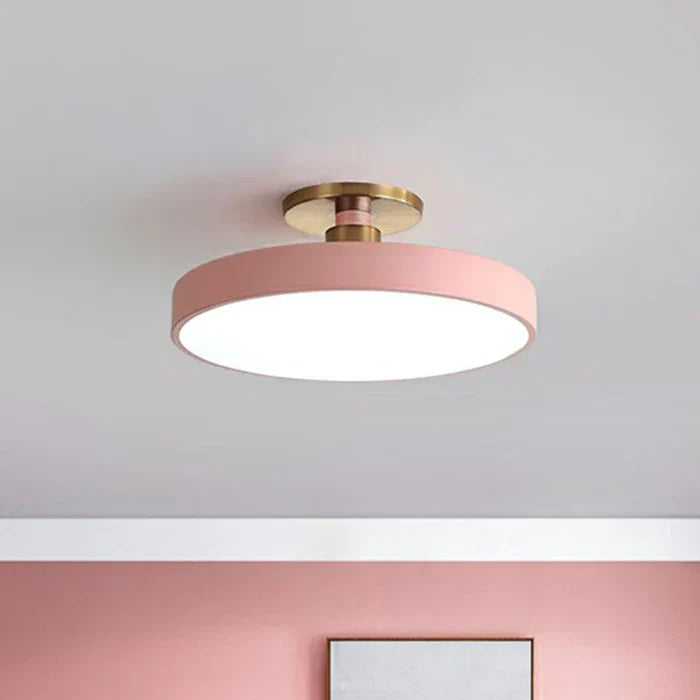 Orthorun | Nordic Style Pendant Light – Scandinavian Ceiling Lamp in Pastel Colors