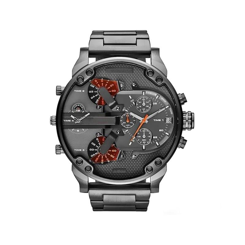 Orthorun | Stainless Steel Chronograph Quartz Watch – Premium Analog Sport Wristwatch for Men