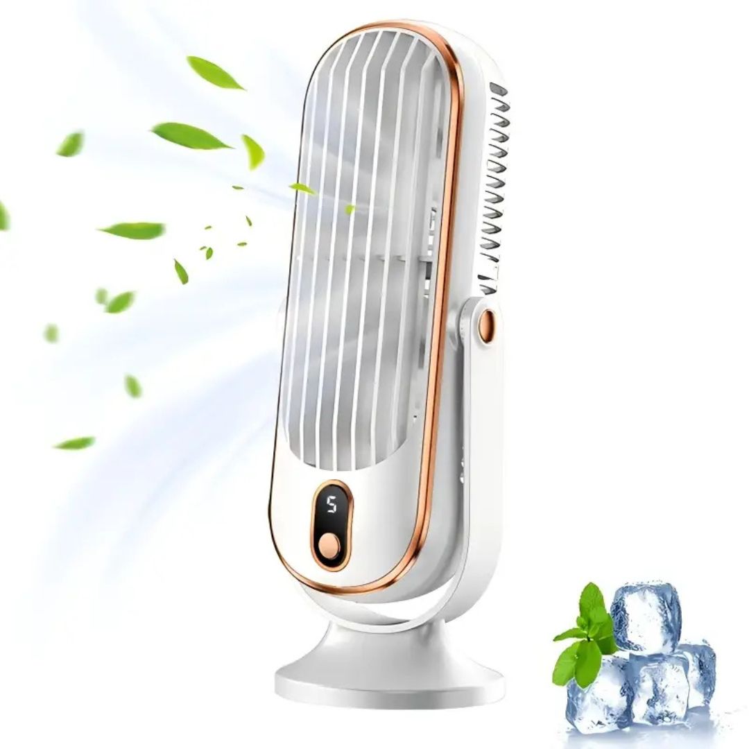 Orthorun | Coolux – Ultra-Quiet USB Desktop Fan – Portable Personal Cooling Fan
