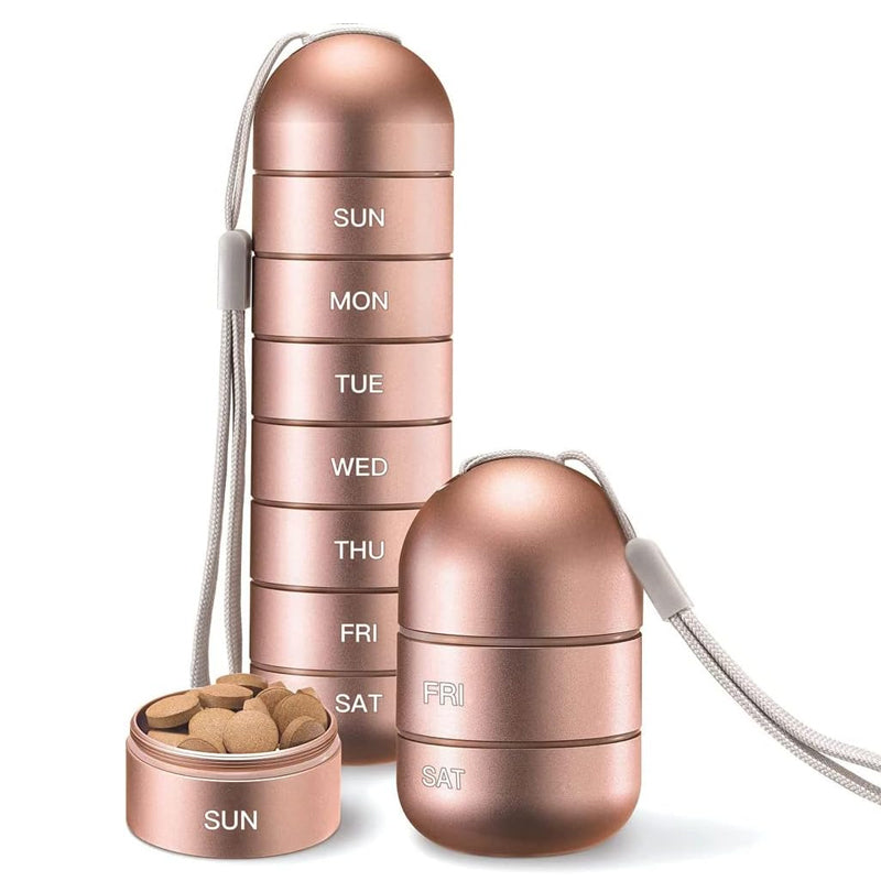 Orthorun | 7-Day Portable Pill Organizer for Travel
