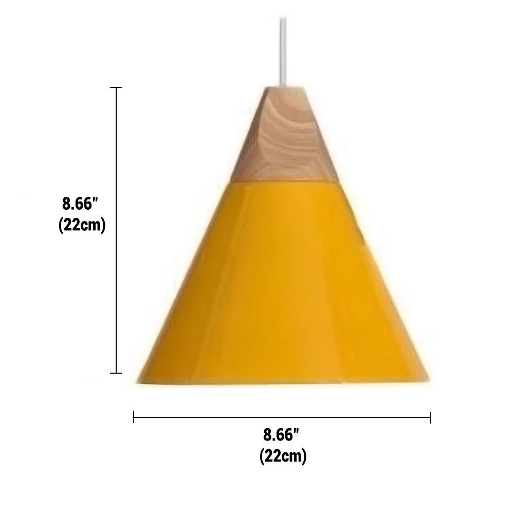 Orthorun | Minimalist Wooden Pendant Light – NordicLight Scandinavian Ceiling Lamp
