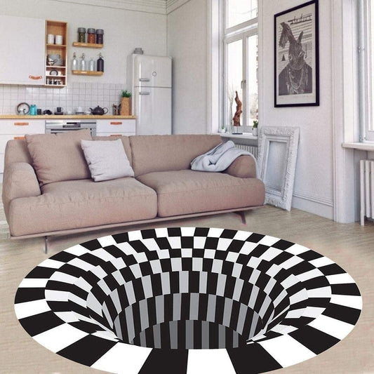 3D Vortex Illusion Rug - Orthorun