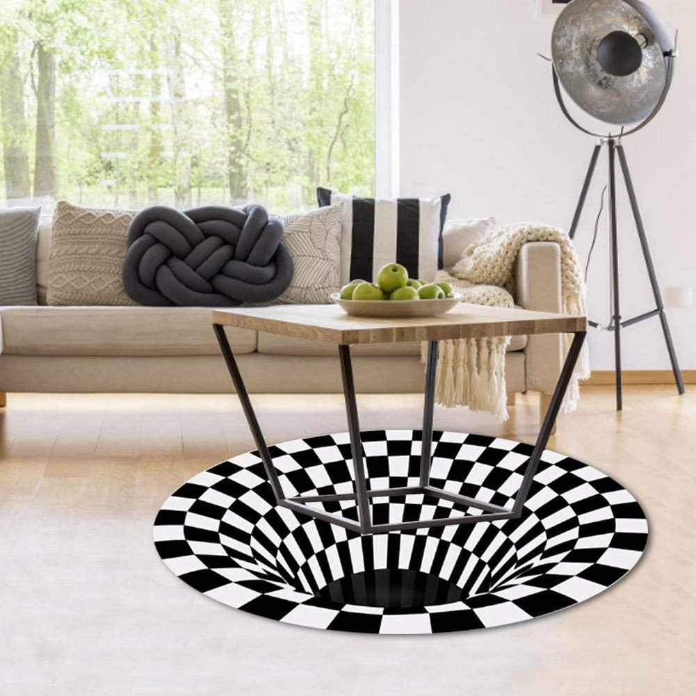 3D Vortex Illusion Rug - Orthorun