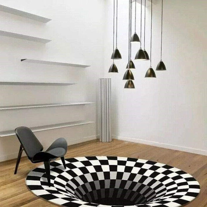 3D Vortex Illusion Rug - Orthorun