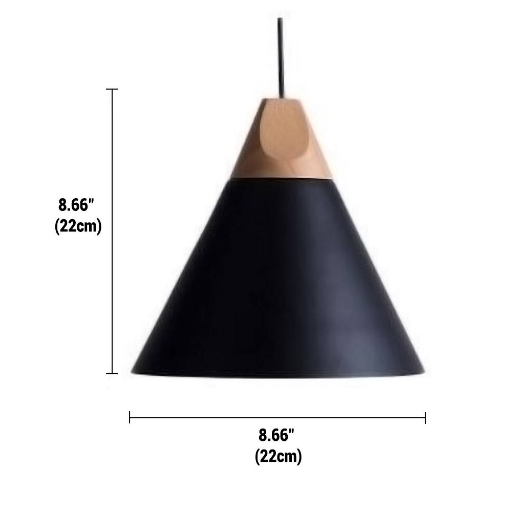 Orthorun | Minimalist Wooden Pendant Light – NordicLight Scandinavian Ceiling Lamp