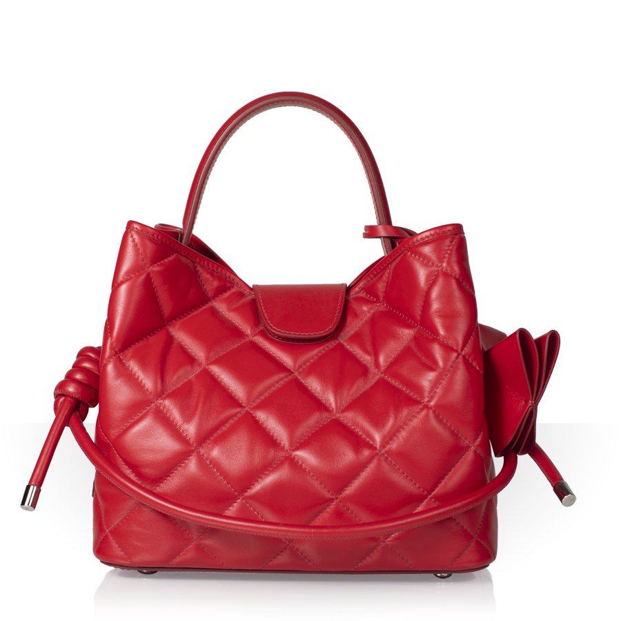 Orthorun|Sofia Matelassé Medium – Red