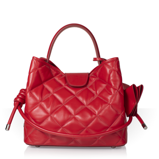Orthorun|Sofia Matelassé Medium – Red
