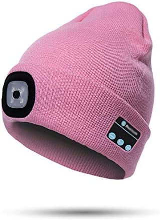 Orthorun | Bluetooth Beanie Hat with Light – Wireless Headphones Beanie for Winter & Hands-Free Calling