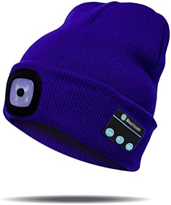 Orthorun | Bluetooth Beanie Hat with Light – Wireless Headphones Beanie for Winter & Hands-Free Calling