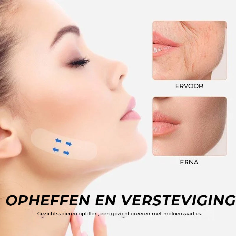 Orthorun | Invisible Face Lifter Tape – Instant Face Lift & V-Shape Slimming Tape