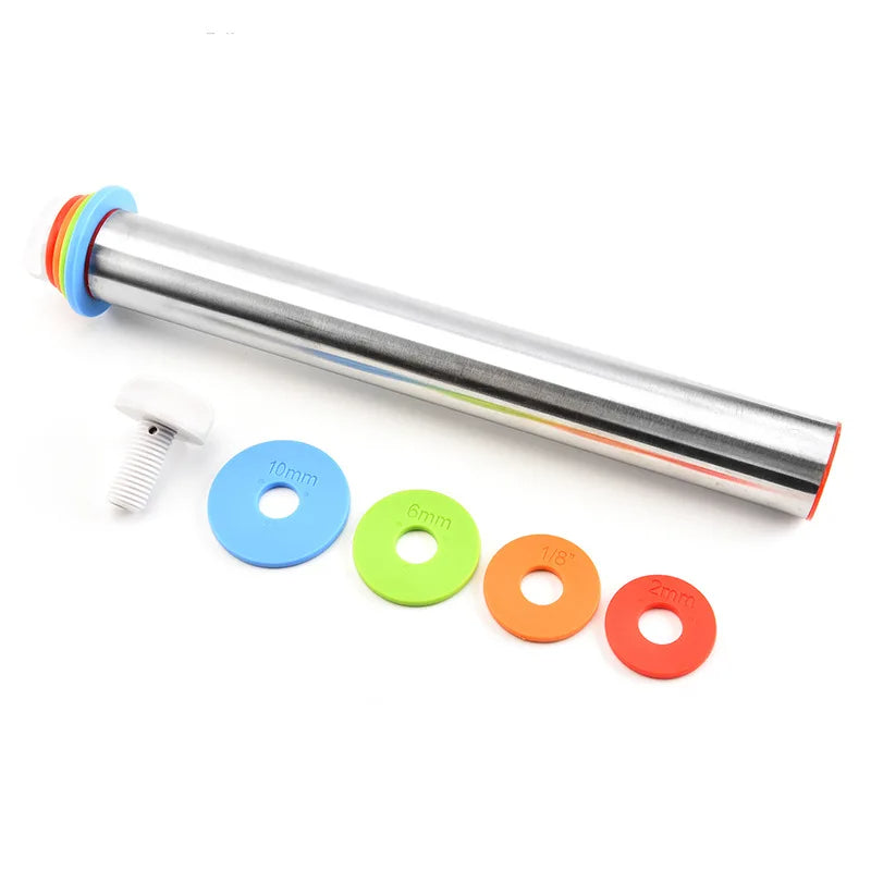 Adjustable Rolling Pin with Rings - Orthorun