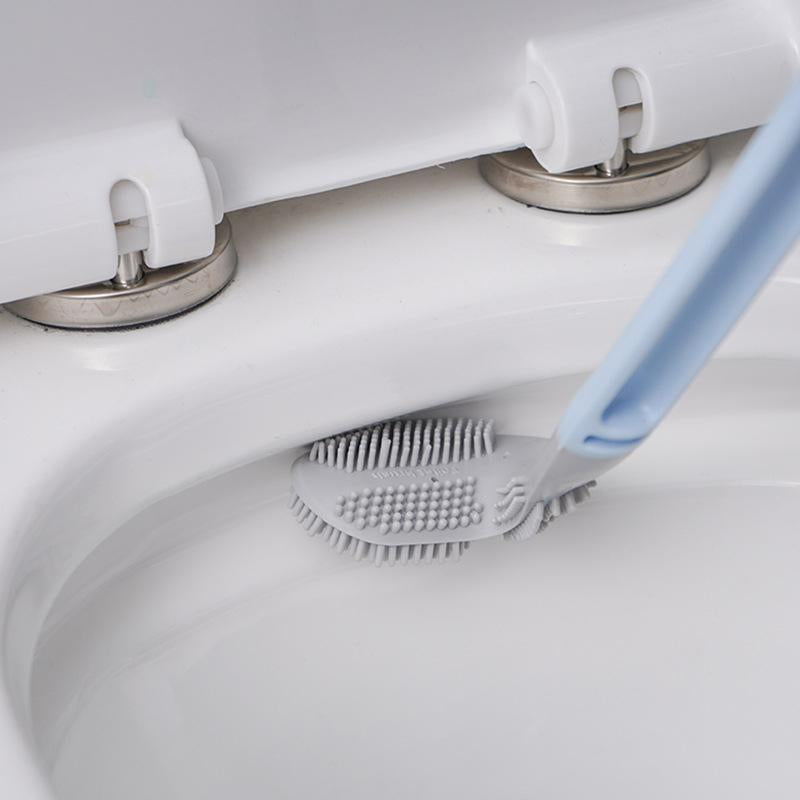 Orthorun | Long Handle Toilet Brush – Stainless Steel for Deep Cleaning