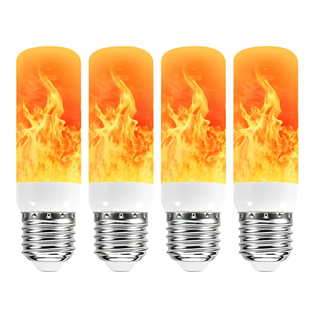 Orthorun | Flame Effect LED Lamp – 9W Realistic Fire Light for Home Ambiance