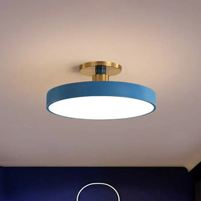 Orthorun | Nordic Style Pendant Light – Scandinavian Ceiling Lamp in Pastel Colors