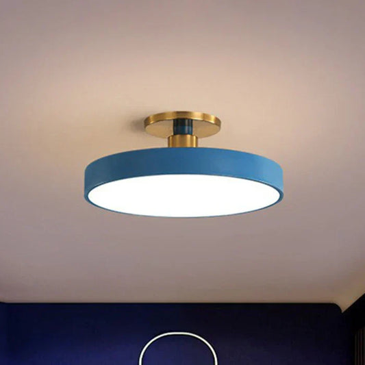 Orthorun | Nordic Style Pendant Light – Scandinavian Ceiling Lamp in Pastel Colors