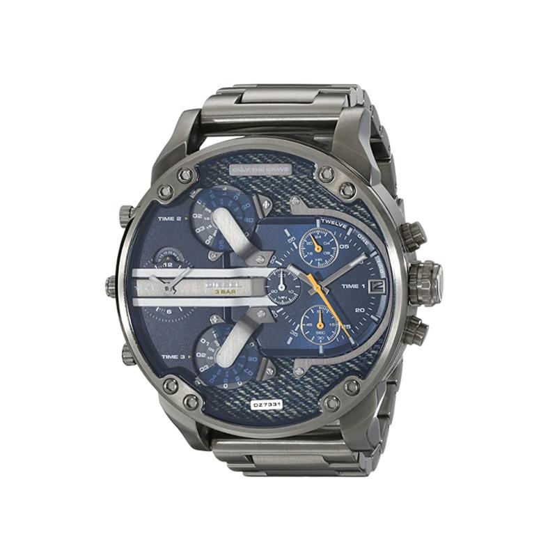 Orthorun | Stainless Steel Chronograph Quartz Watch – Premium Analog Sport Wristwatch for Men