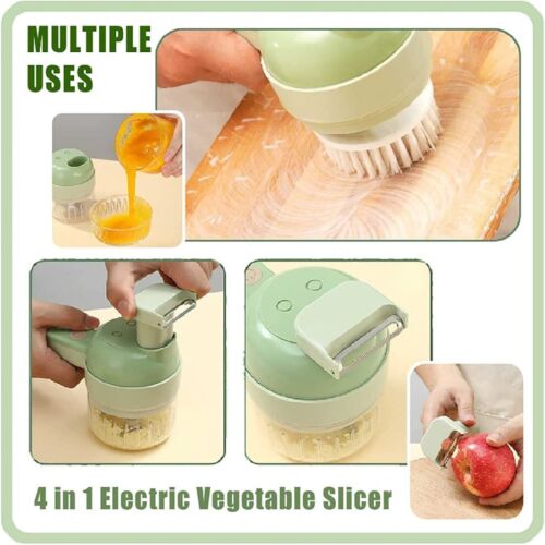 4 In 1 Electric Food Cutter - Orthorun