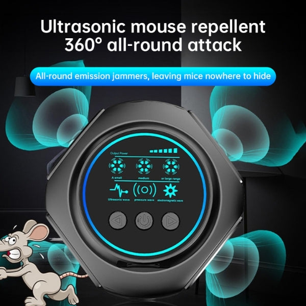 Orthorun | Plug-In Ultrasonic Rat Repellent – Chemical-Free, Silent, Covers Up to 3200 sq. ft. for Indoor & Outdoor Use