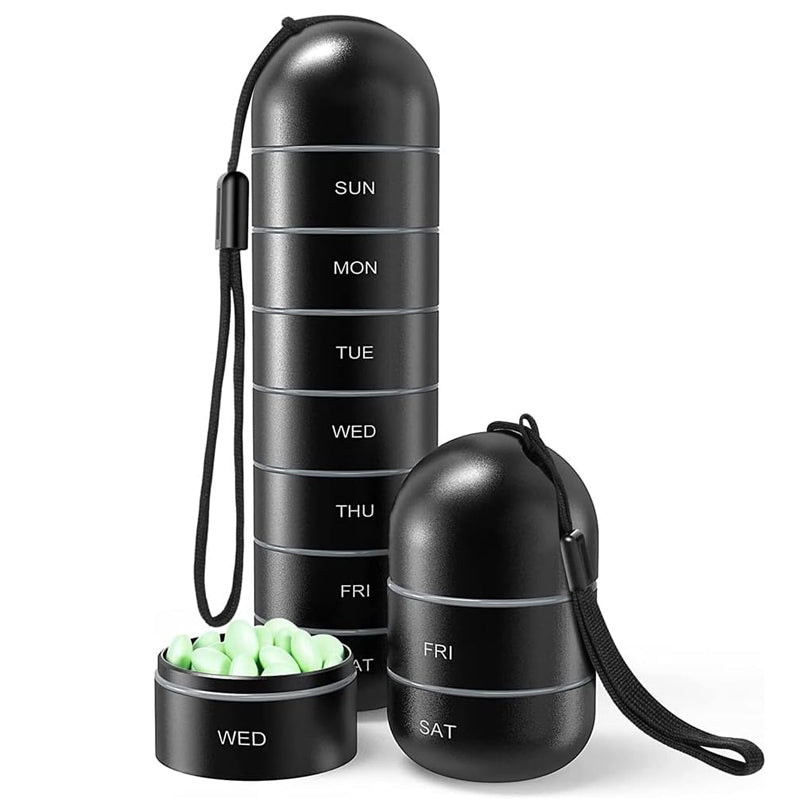 Orthorun | 7-Day Portable Pill Organizer for Travel
