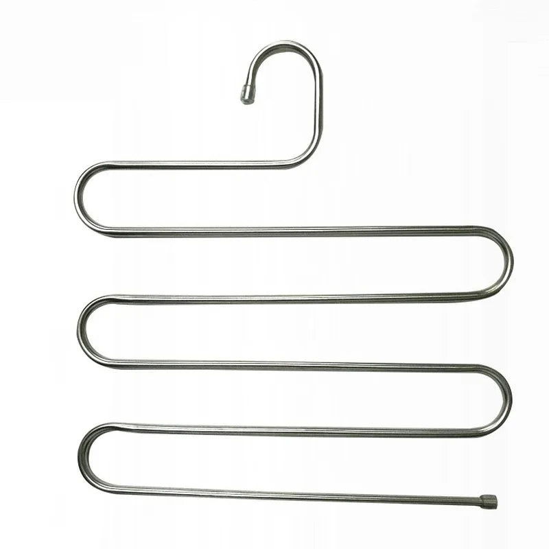 Orthorun | 5-Layer Stainless Steel S-Shape Clothes Hanger
