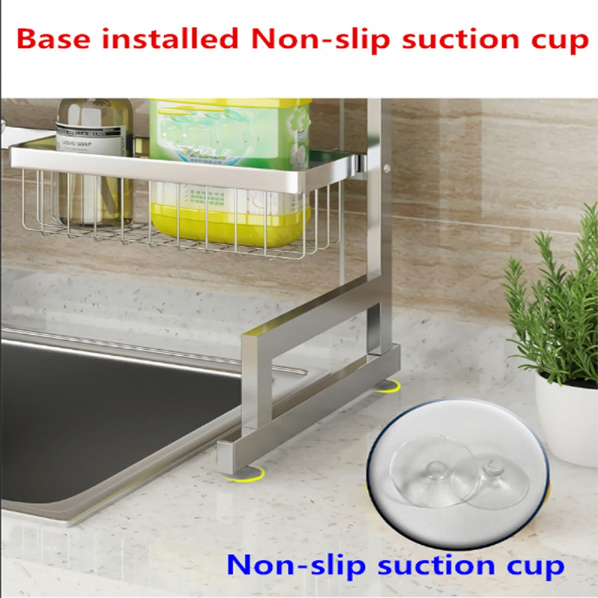 34.6" Stainless Steel Black Dish Drying Rack Over Kitchen Sink, Dishes and Utensils Draining Shelf - Orthorun