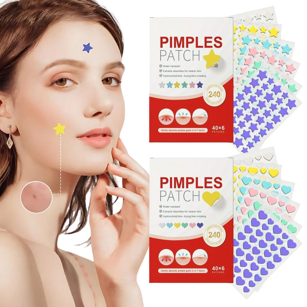 240 Pcs Cute Colorful Pimple Patches - Orthorun