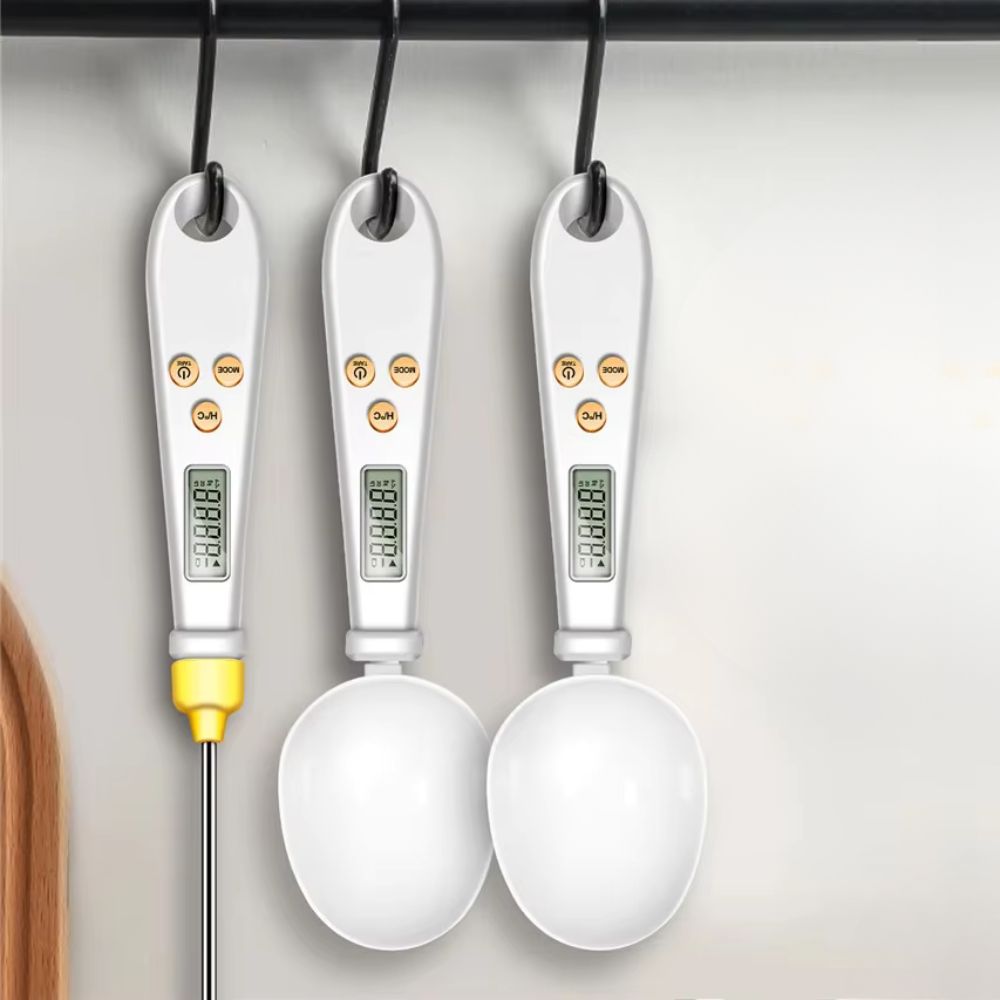 2-in-1 Digital Mini Spoon Scale & Food Thermometer - Orthorun