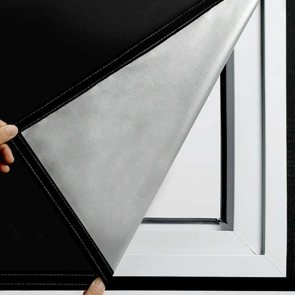 Adhesive Blackout Sun Blocking Window Cover Shade - Orthorun