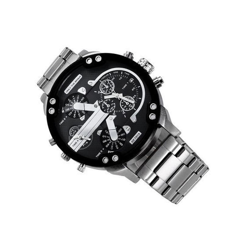 Orthorun | Stainless Steel Chronograph Quartz Watch – Premium Analog Sport Wristwatch for Men