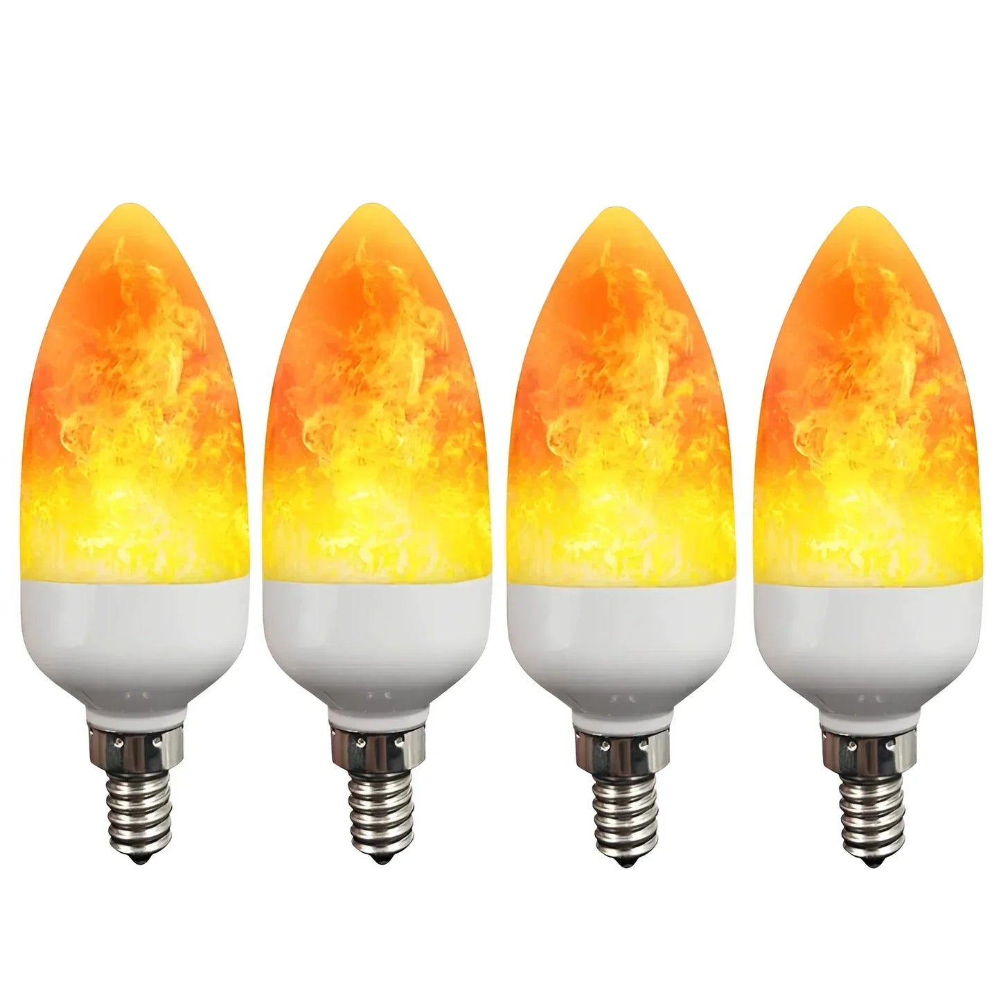 Orthorun | Flame Effect LED Lamp – 9W Realistic Fire Light for Home Ambiance