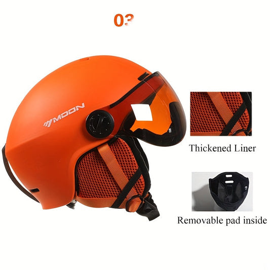 Orthorun| High-Quality Ski Helmet with Removable Parts – Safe & Comfortable for Outdoor Activities