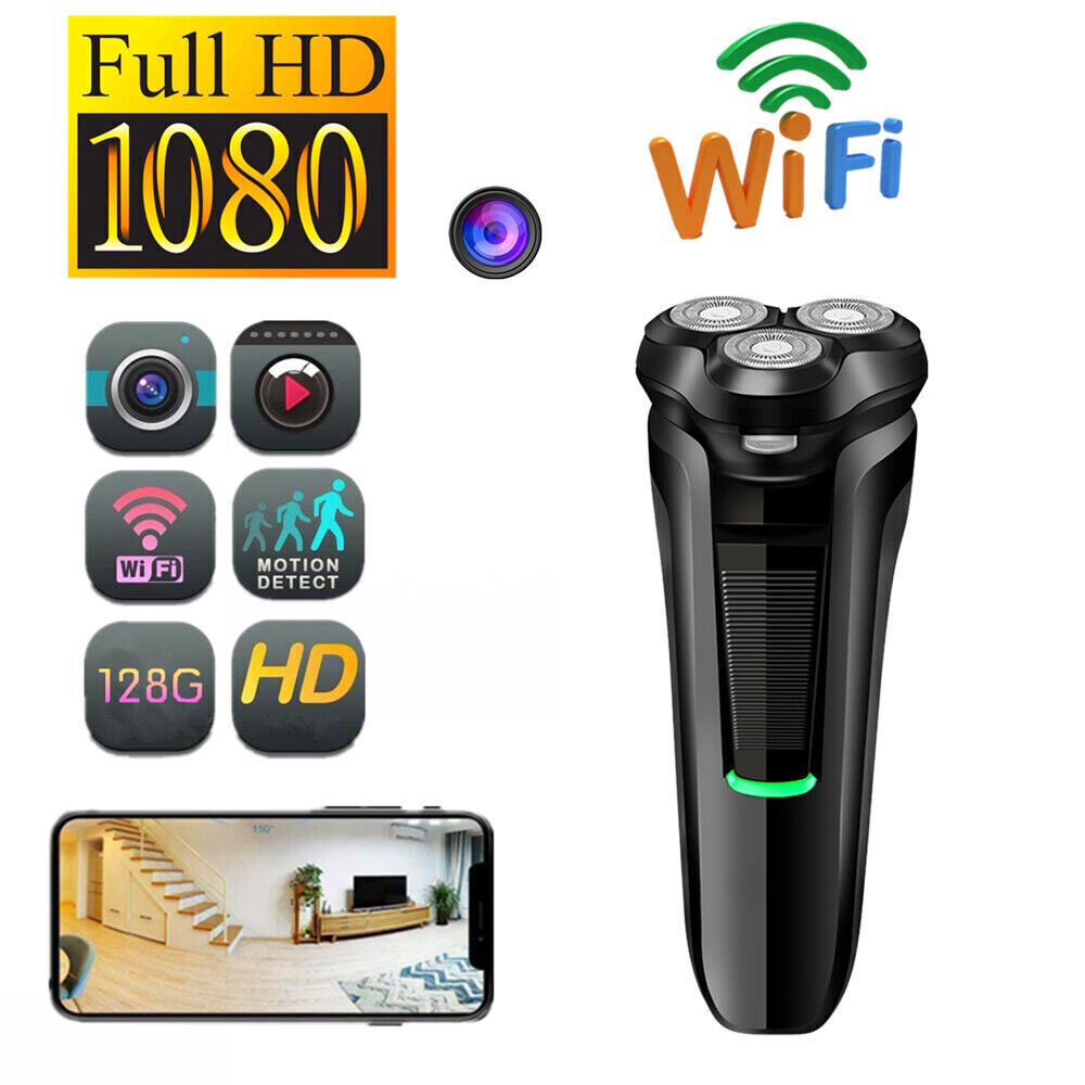 1080P HD WiFi Mini Shaver Razor Camera | WiFi Motion Detection Cam - Orthorun