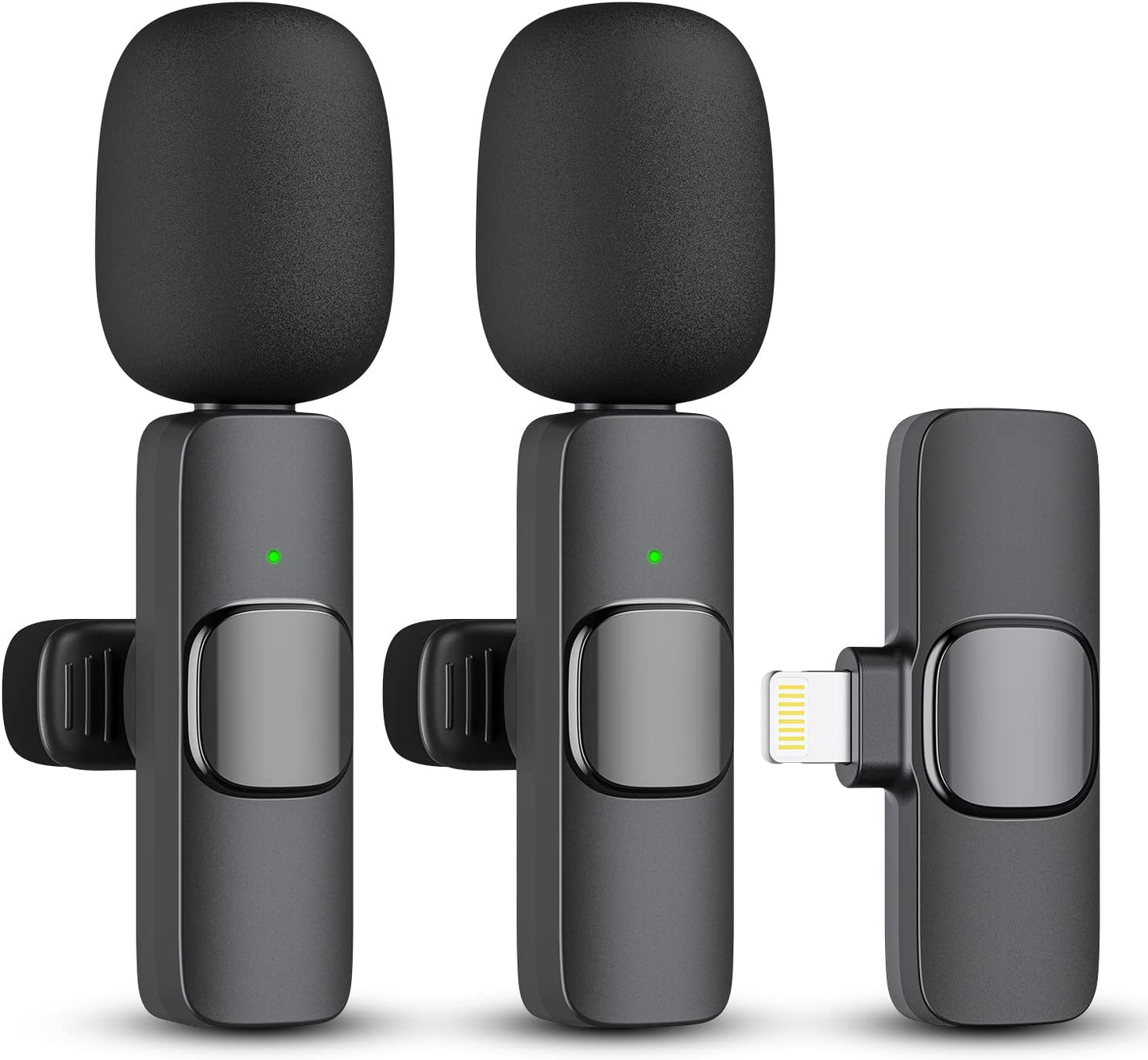2 Pack Wireless Microphone For Iphone Ipad - Orthorun