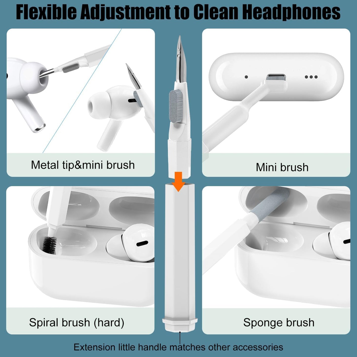20-In-1 Keyboard Earbuds Cleaning Kit - Orthorun